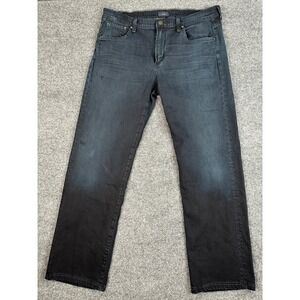 Citizens of Humanity Sid Straight Leg Jeans Mens 34 Black Ombre 604F-679 USA